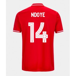 Nottingham Forest Dan Ndoye #14 Hjemmebanetrøje 2025-26 Kortærmet